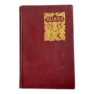 Works of Robert Burns With Decorative Book Cover