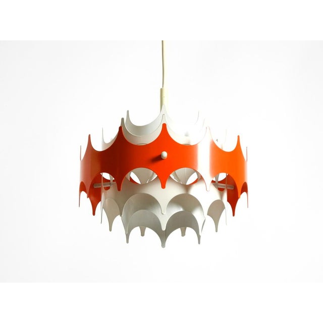 Space Age Metal Pendant Lamp from Doria Leuchten, 1960s For Sale - Image 4 of 18
