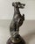Vintage Bronze/Brass Whippet/Greyhound Dog Figure on Turned Wood Base For Sale - Image 4 of 9