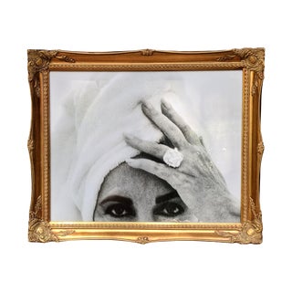 Elizabeth Taylor, Malibu, 1991 Photograph Framed For Sale