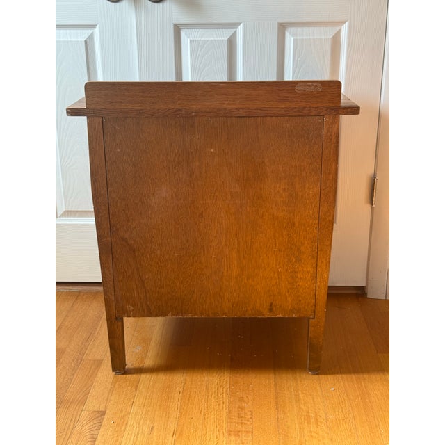 Brown Pair of Stickley Mission Oak Side Tables For Sale - Image 8 of 12