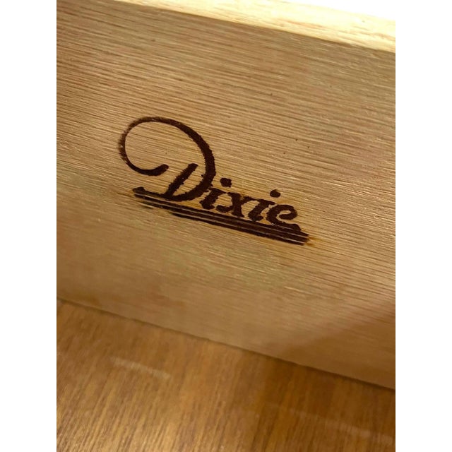 Vintage Mid Century Modern Dixie Highboy Dresser Chest For Sale - Image 9 of 10