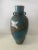 1980s Signed Ken Jensen Raku Style Ceramic Vase For Sale - Image 4 of 10