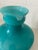 Mid-Century Italian Murano Cased Turquoise Glass Decorative Pitcher For Sale - Image 4 of 6