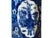 4" Small Octagonal Blue White Flower Vases Graphic Porcelain Art Vase For Sale - Image 10 of 11