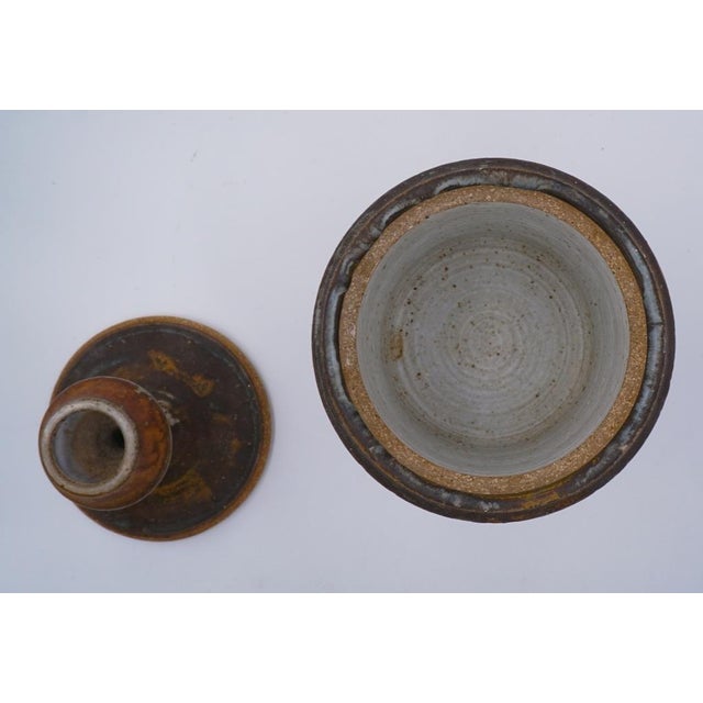 Mid 20th Century Joel Edwards Lidded Jar For Sale - Image 11 of 12