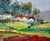 1990s "Salinas Valley Farm" - Fauvist Landscape in Oil on Artist's Board by Will Light For Sale - Image 5 of 11
