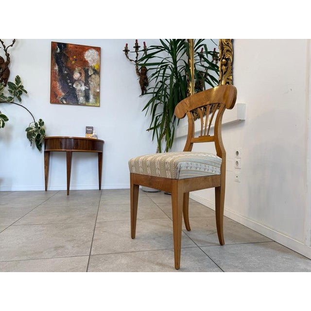 Biedermeier Armchair, Shovel Chair, Biedermeier Armchair Dimensions: Height x Width x Depth 96 x 48 x 43 cm, Seat Height...