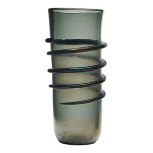 Murano Glass Iridescent ‘Linee’ Vase