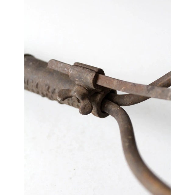 Brown Vintage Garden Tool For Sale - Image 8 of 11