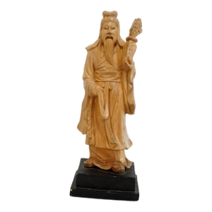 Chinese Hardwood Carving Immortal Republic Period
