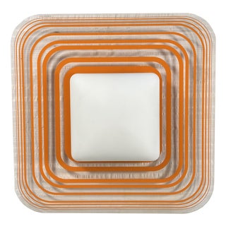 Murano Glass Ceiling Light by Aureliano Toso, 1970s For Sale