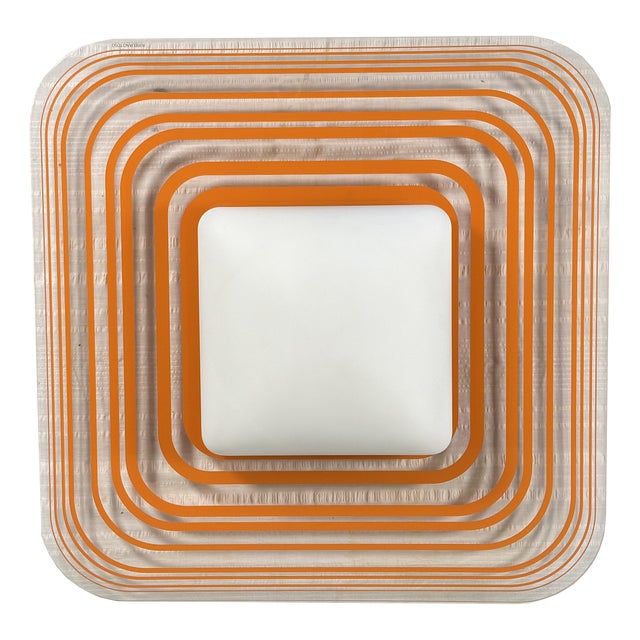 Murano Glass Ceiling Light by Aureliano Toso, 1970s For Sale