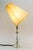 Glass Table Lamp with Chrome Parts and Fabric Shade, Vienna, 1960s For Sale - Image 6 of 11