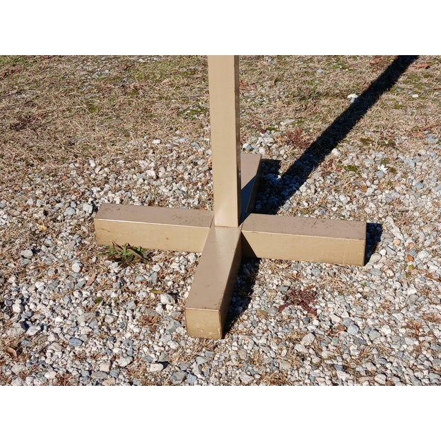 Vintage Industrial Globe Wernicke Metal Hat and Coat Rack Hall Tree Stand For Sale In Cleveland - Image 6 of 11