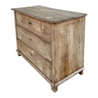 Vintage Bleached Biedermeier Chest of Drawers For Sale