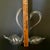 Vintage Pair of Delicate Glass Swan Bud Vases – Elegant Clear Figural Glass Decor For Sale - Image 9 of 9