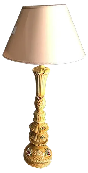 Porcelain Table Lamp, 1980s