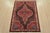 Tribal Zanjan Rug 3’7” X 5′ Blue Wool Vintage Tribal Hand-Knotted Oriental Carpet For Sale - Image 3 of 12