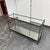Hollywood Regency Hollywood Regency Metal + Glass Console Table, Vintage For Sale - Image 3 of 12