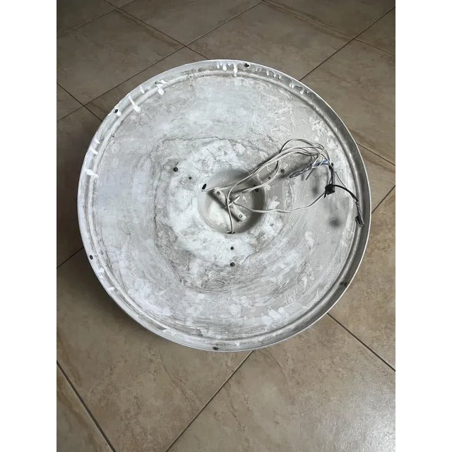 Metal Mid-Century Ceiling Light, Italy, 1950s For Sale - Image 7 of 9