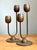 Vintage Brass Modernist Candlesticks - A Pair For Sale - Image 11 of 15