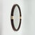 French Space Age Round Wall Mirror in Brown Acrylic Glass, 1970s For Sale - Image 4 of 15