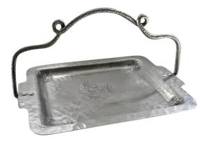 Farberware Aluminum Loop Handled Tray, 1930's