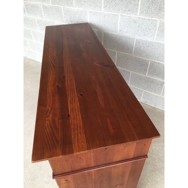 Lexington Pine 10 Drawer Chippendale Style Dresser For Sale In Philadelphia - Image 6 of 8