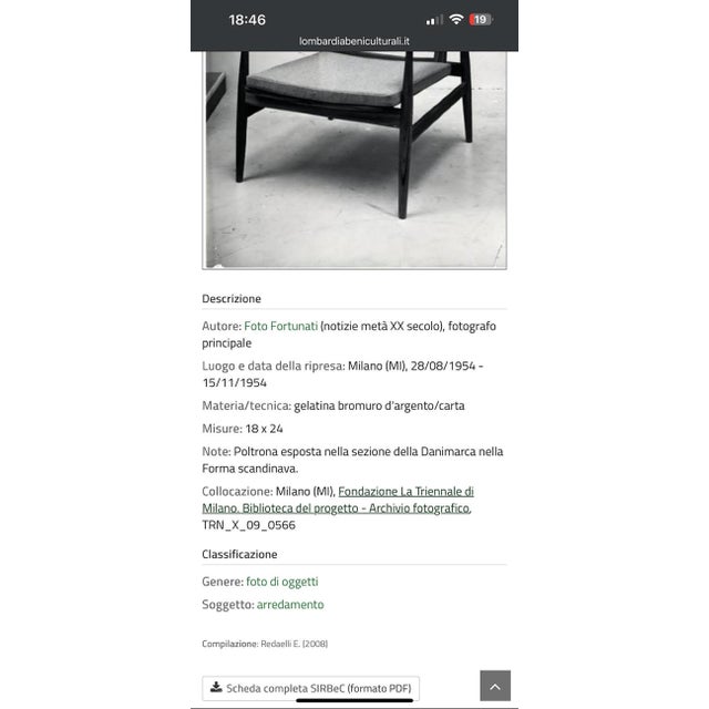 Armchairs in Metal, Walnut, and Fabric from Finn Juhl, Set of 2 For Sale - Image 10 of 18