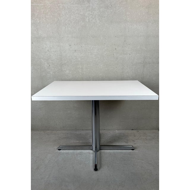 Vintage Table in Formica and Chrome For Sale - Image 10 of 10