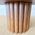 Wood Lavene Solid Oak Fluted Pedestal Dining Table – Montana Brown Finish 60" For Sale - Image 7 of 11