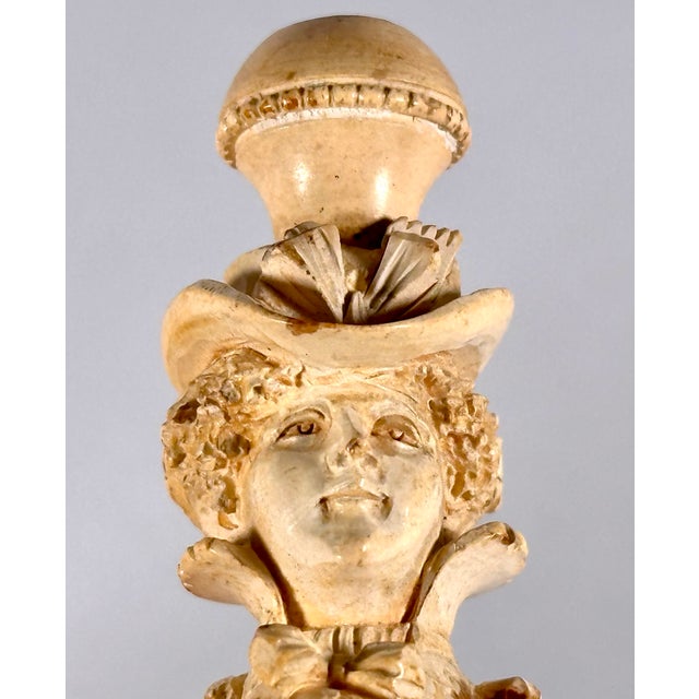 Victorian Meerschaum Lady Portrait Pipe For Sale - Image 4 of 13