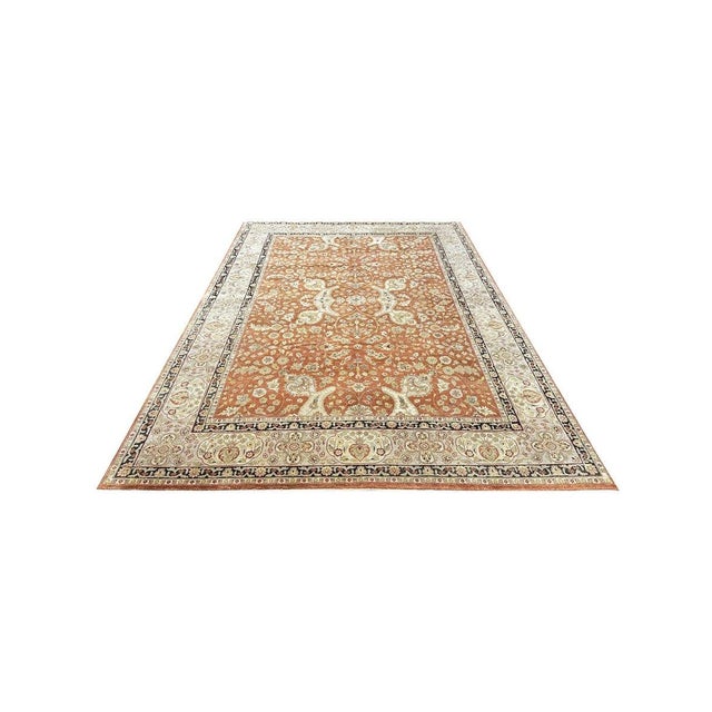 Bring warmth and sophistication to your home with the 9x12 Indo Agra Area Rug, an inviting addition that will bring...
