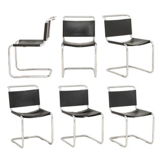 Mies Van Der Rohe for Knoll Mr10 Cantilever Chairs, 6 For Sale