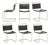 Mies Van Der Rohe for Knoll Mr10 Cantilever Chairs, 6 For Sale