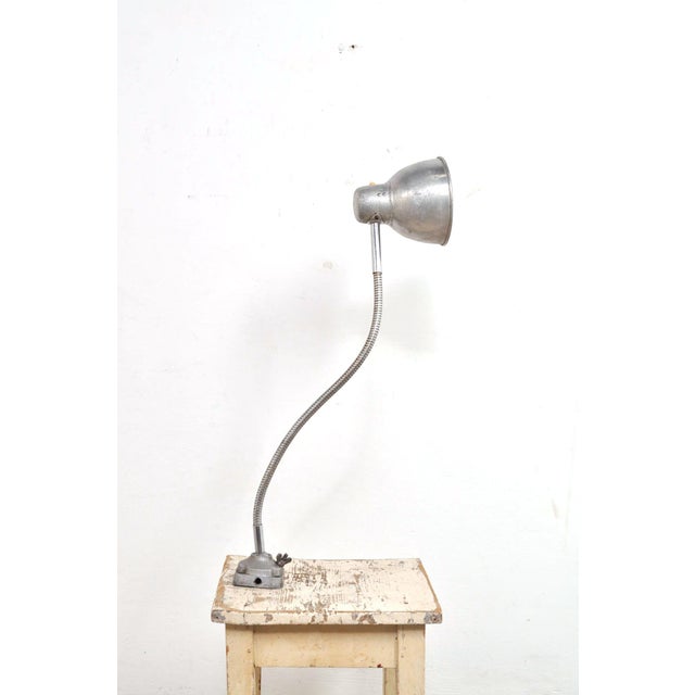 Industrial Flexible Workshop Table Lamp, 1950s For Sale - Image 9 of 12