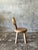 Brown Small Children's Chair in Natural Blond Teak with Three-Bar Back For Sale - Image 8 of 18