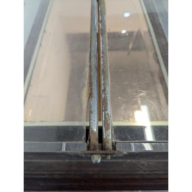 Brown Wooden and Acrylic Glass Serving Trolley For Sale - Image 8 of 10