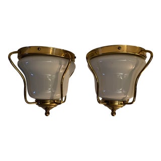 Danish Abo Randers Mid-Century Pendant Lamps- a Pair For Sale