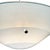 Memphis Streamline Sky Blue Art Glass Chandelier Pendant Light by Three Zone For Sale - Image 9 of 11