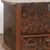 Original Painted Tall Pine Flat Top Trunk Dated 1874 For Sale - Image 9 of 18