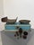 Vintage Art Deco Italian Scale with Brass Pans, 1940, in Good conditions. Designed 1920 to 1949