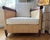 Wood Donghia Lounge Chair in Rattan and Mahogany For Sale - Image 7 of 16
