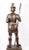 Metal Life-Sized Bronze Roman Gladiator with Spear For Sale - Image 7 of 10