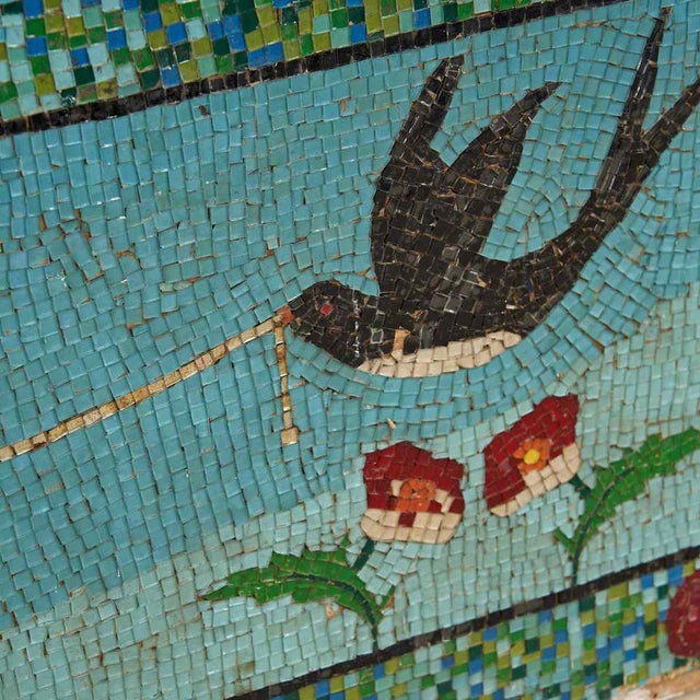 Vintage Glass Mosaic on Panel For Sale - Image 4 of 7