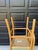 1980s Blonde Wood Splat Back Counter Stools, Pronto Chair - Set of 4, Attributed to Italian Postmodern Design / in Style of Hank Lowenstein "Padova" For Sale - Image 6 of 12