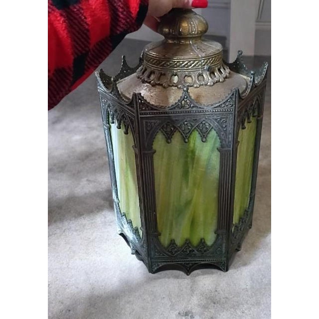 Mid 20th Century California Lighthouse Gothic Revival Hanging Lamp For Sale - Image 5 of 12