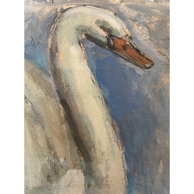 Maurice Barraud, Leda, 1927, Oil on Canvas, Framed For Sale - Image 8 of 15