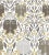 Sample - Lelievre for The House of Scalamandré Cap D'Ail Wallcovering, Taupe For Sale